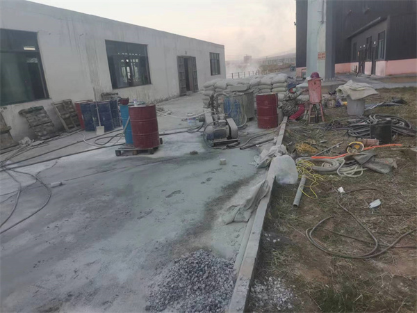 罗城厂房地基下沉注浆加固水泥水玻璃双液浆